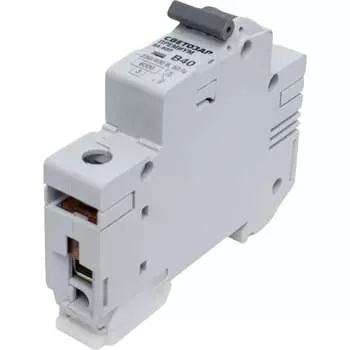 Автомат СВЕТОЗАР Премиум 1п, B, 40A, 6кА, 230/400В SV-49011-40-B