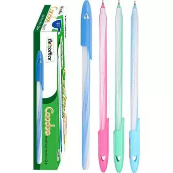 Автоматическая шариковая ручка Flexoffice candee FO-027 BLUE