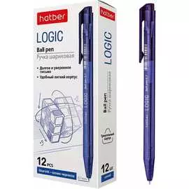 Автоматическая шариковая ручка Hatber LOGIC 067908