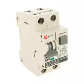 Автоматический дифференциальный выключатель EKF АВДТ-63 DA63-50-30e