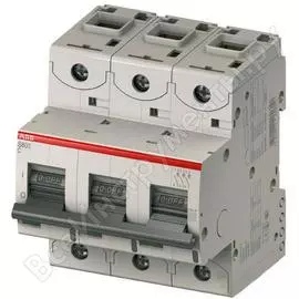 Автоматический модульный выключатель abb 3п с s803c 25ка 100а 2ccs883001r0824
