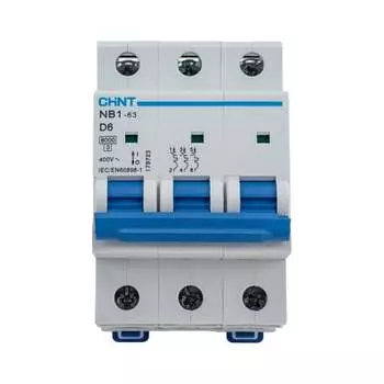 Автоматический модульный выключатель CHINT NB1-63 (R) 179723