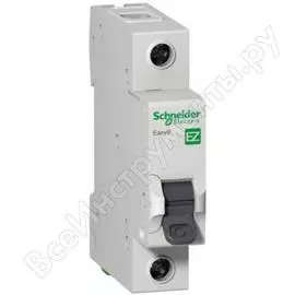 Модульный автомат Systeme Electric EASY 9 1п C 63А 4.5кА EZ9F34163