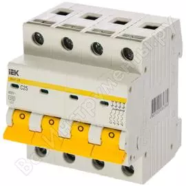 Автоматический выключатель IEK ВА 47-29 MVA20-4-025-C