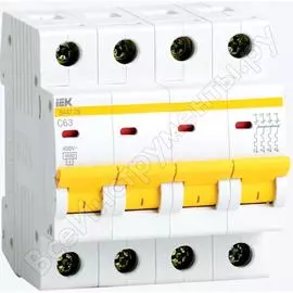 Автоматический выключатель IEK ВА 47-29 MVA20-4-040-C
