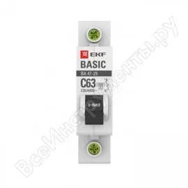 Однополюсной автомат EKF ВА47-29 mcb4729-1-32C