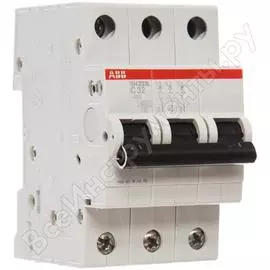 Трехполюсный автомат ABB