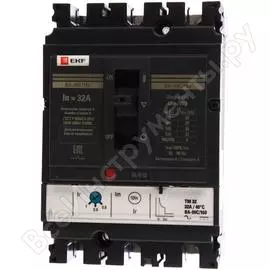 Трехполюсный автомат EKF ВА-99C mccb99C-160-32