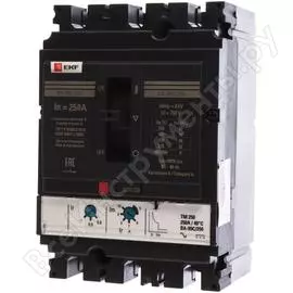 Трехполюсной автомат EKF ВА-99C 250 mccb99C-250-250