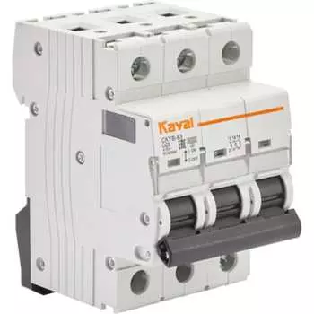 Автоматический трехполюсный выключатель KAYAL UCDCKYB3P25A