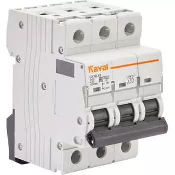 Автоматический трехполюсный выключатель KAYAL UCDCKYB3P10A