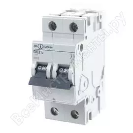 Автоматический выключатель abl 2p, d, 63 a, 10 ка, 230/400 в ac, серия т d63t2