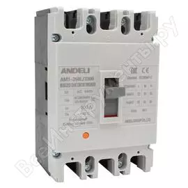 Автоматический выключатель ANDELI AM1-250L ADL06-042
