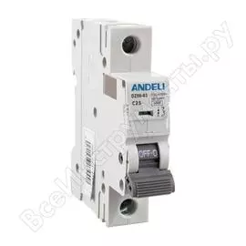 Автоматический выключатель ANDELI DZ66-63 ADL01-230