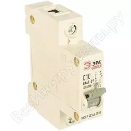 Автоматический выключатель ЭРА SIMPLE ВА 47-29 Б0039219