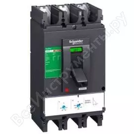 Автоматический выключатель compact cvs 400f 3п 400a 36ka schneider electric lv540505