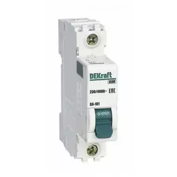 Автоматический выключатель DEKraft ВА101 11151DEK
