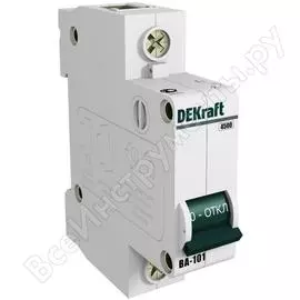 Автомат DEKraft ВА101-1P-002A-C 11050DEK 121892