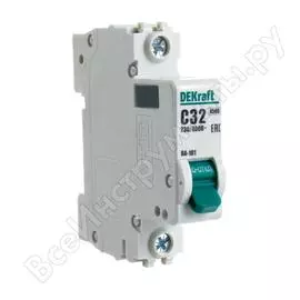 Автомат DEKraft ВА101-1P-032A-C 11057DEK 121904