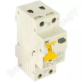 Дифавтомат IEK АВДТ-32 1п+N 2мод. C 50A 100mA A 6kA MAD22-5-050-C-100 161556