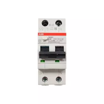 Автоматический выключатель дифференциального тока ABB DS201 2CSR255080R1404