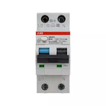 Автоматический выключатель дифференциального тока ABB DS201 2CSR255040R1165