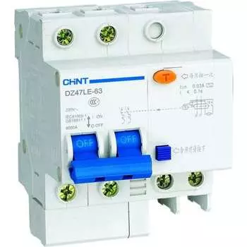 Автоматический выключатель дифференциального тока CHINT