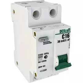 Автоматический выключатель дифференциального тока DEKraft 15157DEK