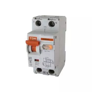 Автоматический выключатель дифференциального тока TDM ELECTRIC АВДТ 63S SQ0202-0038