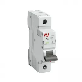 Автоматический выключатель EKF AV-10 AVERES mcb10-1-04C-av