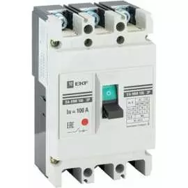Автоматический выключатель EKF ВА-99М PROxima mccb99-100-40m