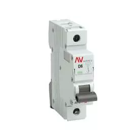 Автоматический выключатель EKF AVERES AV-10 mcb10-1-06D-av