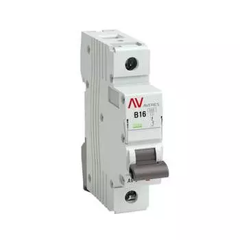 Автоматический выключатель EKF AV-10 AVERES mcb10-1-16B-av