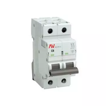 Автоматический выключатель EKF AVERES AV-10 mcb10-2-06C-av