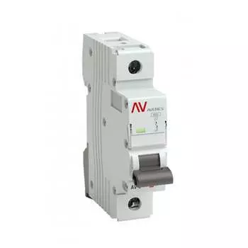 Автоматический выключатель EKF AVERES AV-6 mcb6-1-10B-av