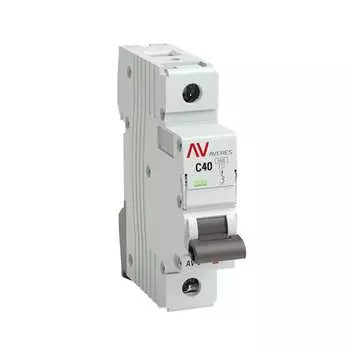 Автоматический выключатель EKF AVERES AV-6 mcb6-DC-1-40C-av