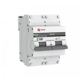 Автоматический выключатель EKF ВА 47-100 PROxima mcb47100-2-100C-pro