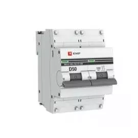 Автоматический выключатель EKF ВА 47-100 PROxima mcb47100-2-50D-pro