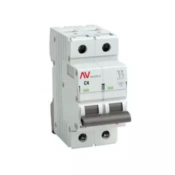 Автоматический выключатель EKF AVERES AV-10 mcb10-2-04C-av