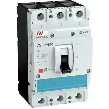 Автоматический выключатель EKF AV POWER-3/3 AVERES mccb-33-400H-6.2-av