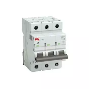 Автоматический выключатель EKF AVERES AV-10 mcb10-3-01C-av
