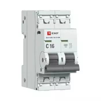 Автоматический выключатель EKF PROxima M636216C