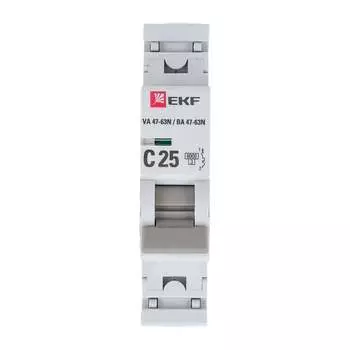 Автоматический выключатель EKF PROxima M636125C