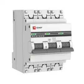 Автоматический выключатель EKF ВА 47-63 PROxima mcb4763-3-40B-pro