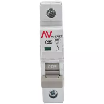 Автоматический выключатель EKF AVERES AV-6 mcb6-1-25C-av