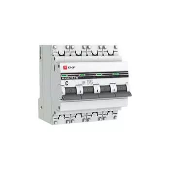 Автоматический выключатель EKF PROxima ВА 47-63 mcb4763-4-50C-pro