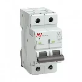 Автоматический выключатель EKF AV-6 AVERES mcb6-2-02D-av