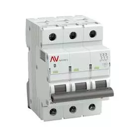 Автоматический выключатель EKF AVERES mcb6-3-63D-av
