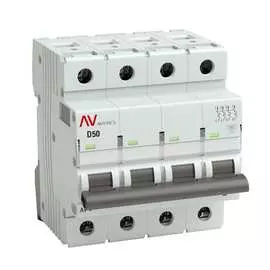 Автоматический выключатель EKF AVERES AV-6 mcb6-4-50D-av