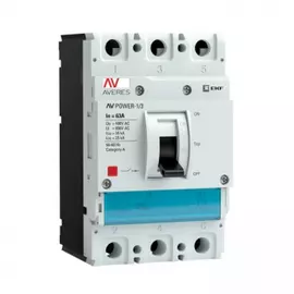Автоматический выключатель EKF AV POWER-1/3 mccb-13-63-TR-av